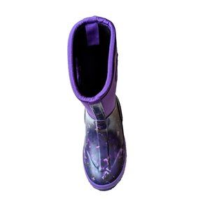 Oshkosh B'gosh Kids Girls Boys Splash Rain Boot With Handles Purple 13 Y…